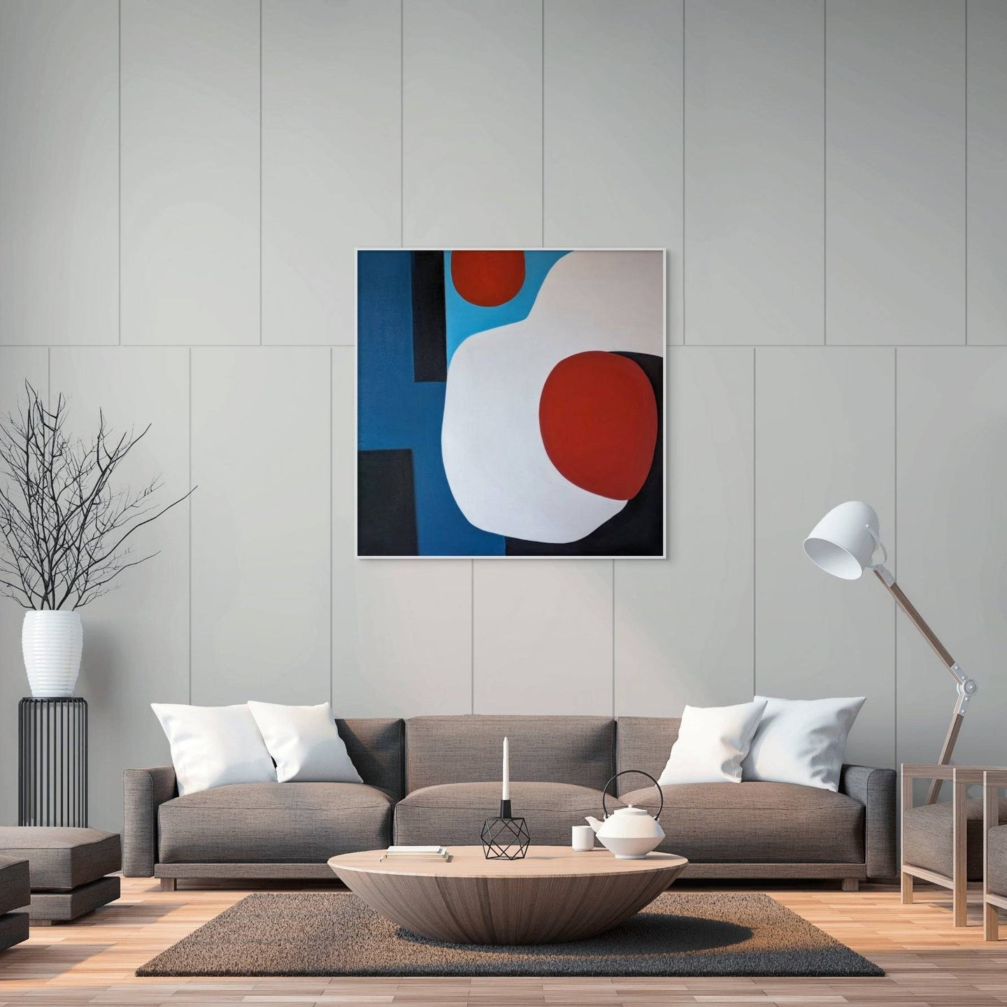 Original abstract painting for sale: "Better Together" - Marcus Callum ArtistOriginal Painting: "Better Together" (Available)